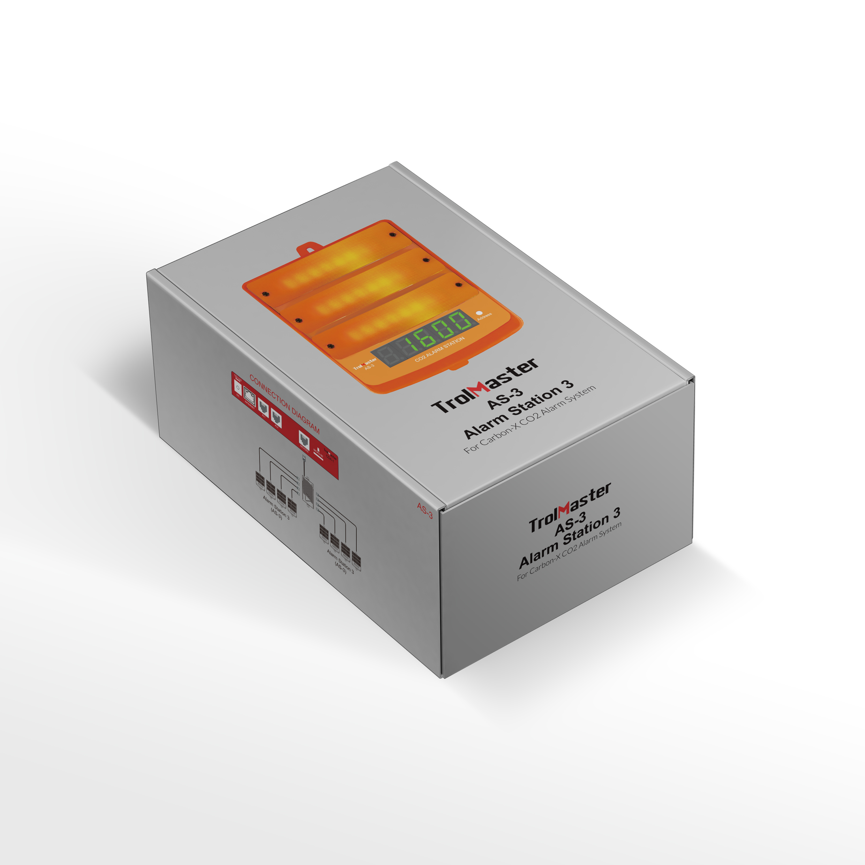 TrolMaster CO2 Alarm Station (Amber light) (AS-3) - Image 3