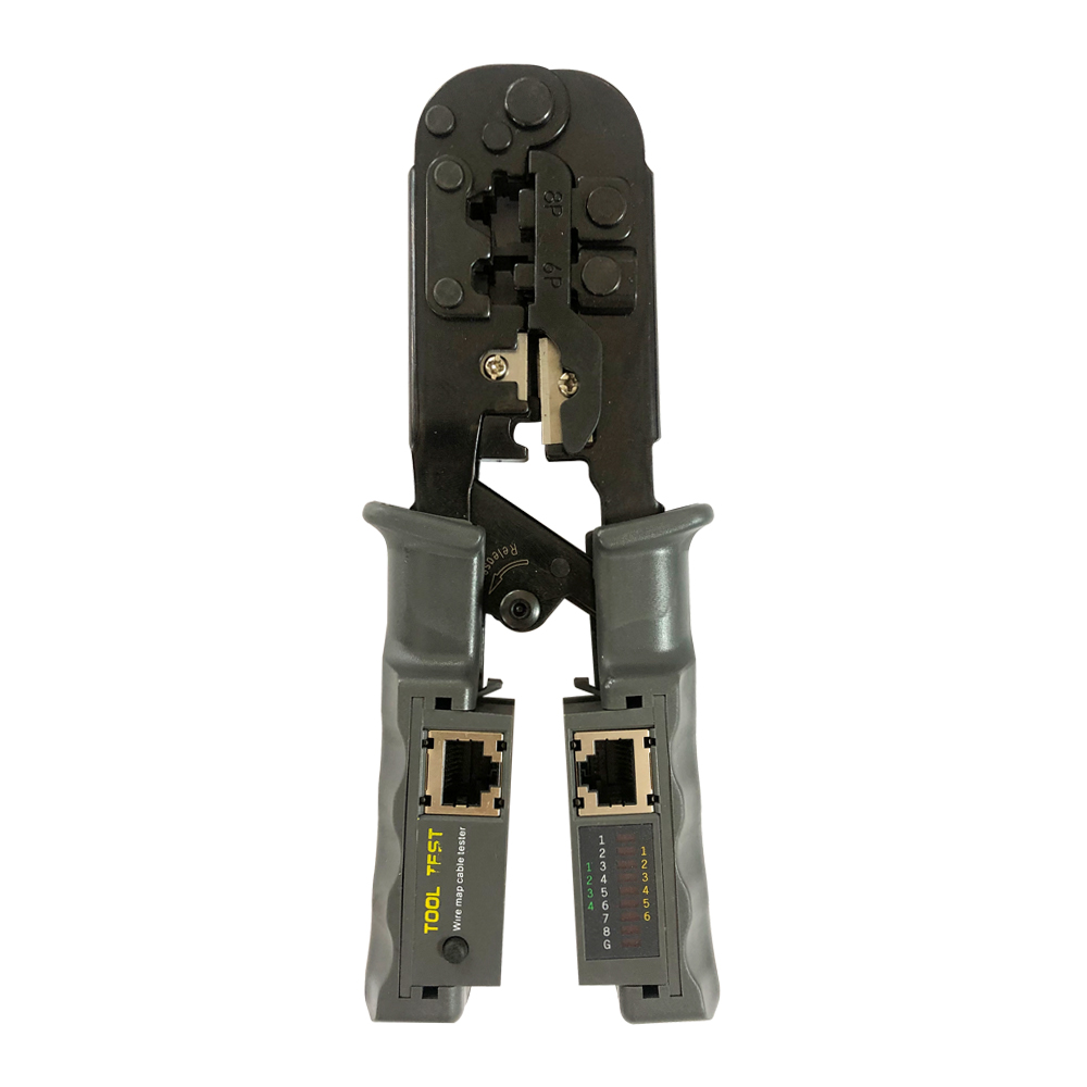 Network Tool Test Crimping Pliers Tester Crimper Cable Stripper Cable Stripping 